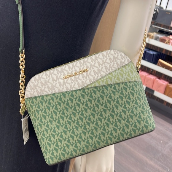 MICHAEL KORS
Jet Set Travel Medium Color-Block Signature Logo Dome Crossbody Bag - Picture 5 of 16